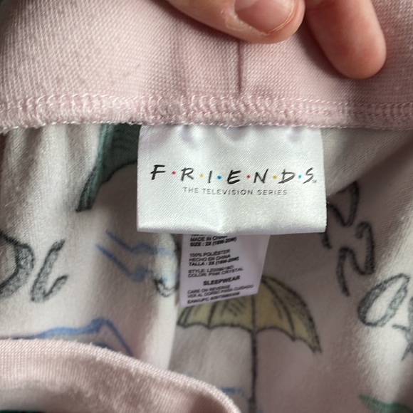 FRIENDS fleece pajama pants - 2XL - Picture 4 of 6
